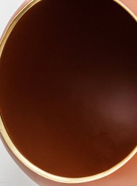 轻奢桌面垃圾桶客厅卧室床头杂物遥控器收纳家用创意钥匙收纳摆件