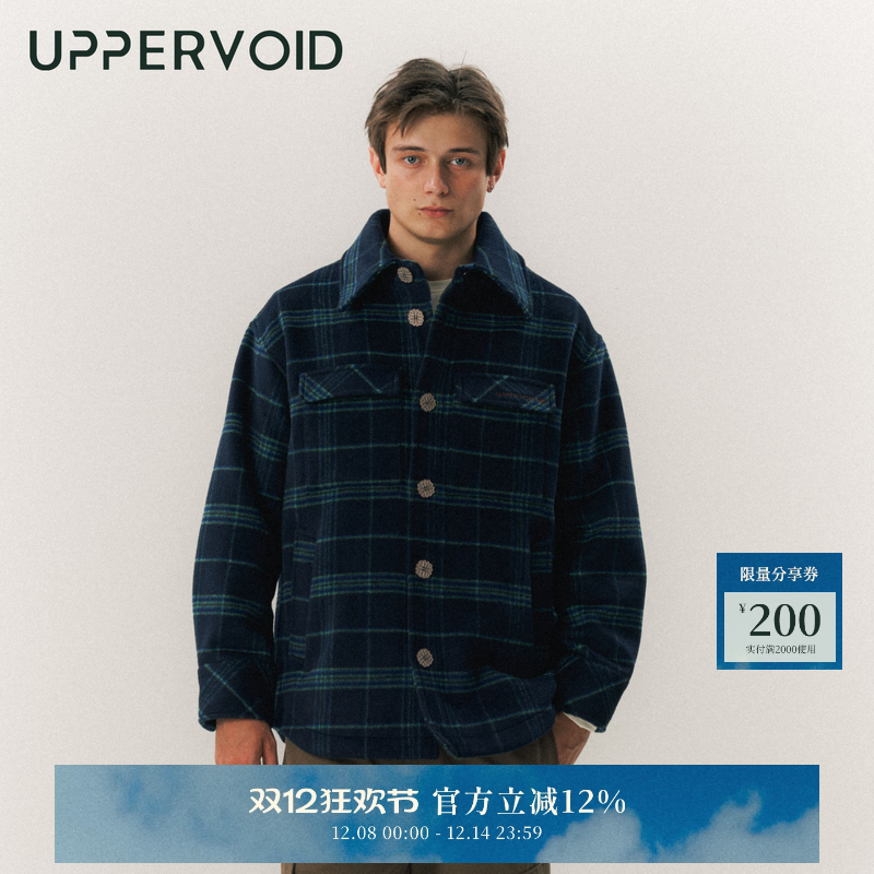 UPPERVOID长袖衬衫户外休闲衣