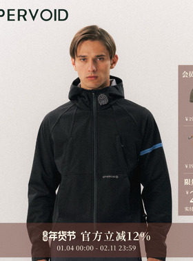 KAMALU+加绒软壳衣|户外防护软壳外套男冬新款|UPPERVOID二普纬度