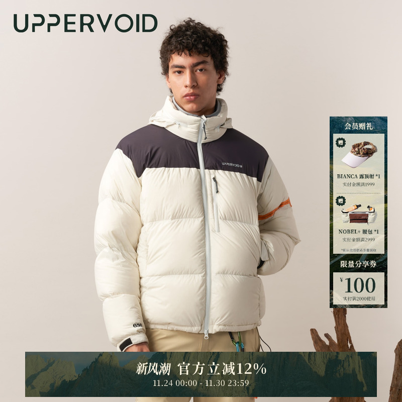 UPPERVOID羽绒服短款轻量保暖