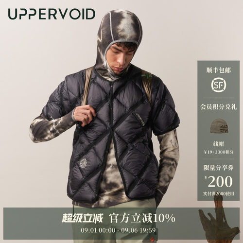 UPPERVOID短袖羽绒服轻薄