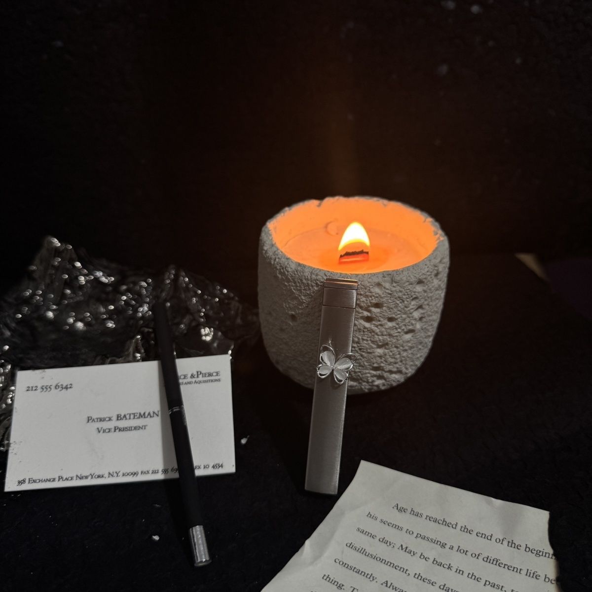 黄昏设计原创充气打火机明火送人