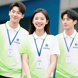 定制t恤翻领工作服短袖衣服印字LOGO订做文化POLO衫纯棉企业团体