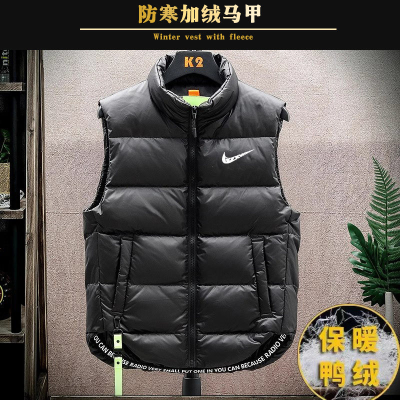 羽绒马甲男秋冬季保暖2024新款立领坎肩大码男士背心马夹潮牌外套,个性定制/设计服务/DIY,马甲定制/加工,淘宝优惠券,粉丝福利购,淘宝优惠卷