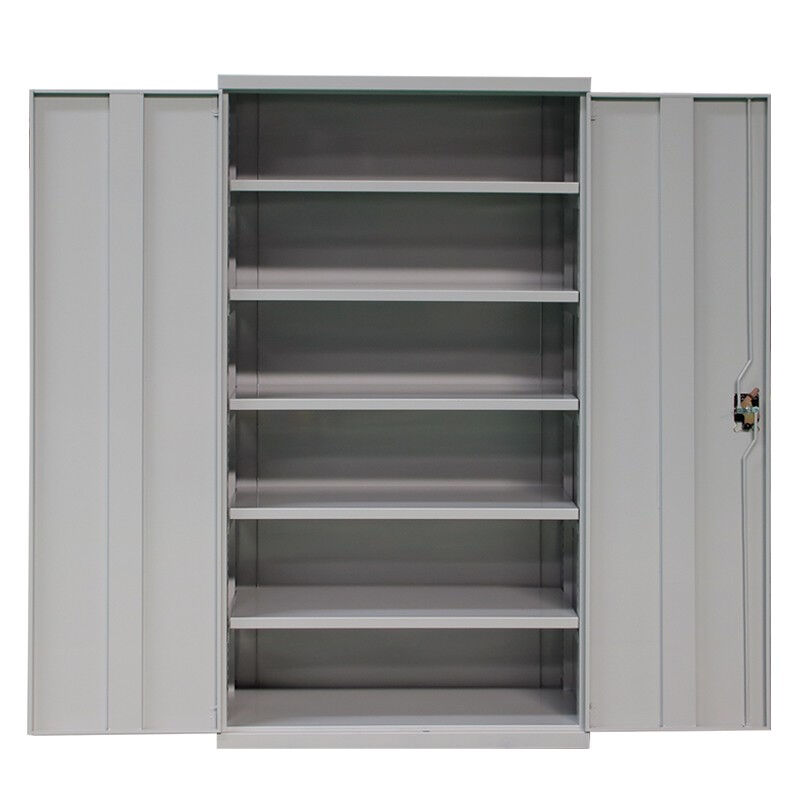 GJG02五金重型工具柜储物柜带挂板多功能加厚双开门工