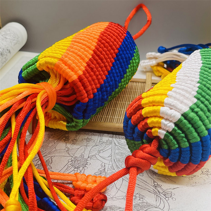 藏式金刚结大号西藏纯手工编织汽车挂件平安吉祥结门室内装饰挂件