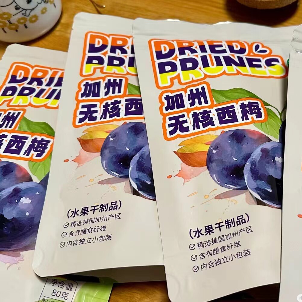 包邮叮咚 加州无核西梅 80g