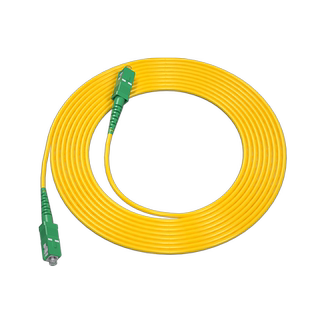 锐阔 广电光纤跳线apc跳纤尾纤SC/APC-FC/APC-LC-STapc斜八度斜口SCapc单模有线电视专用跳钎绿方
