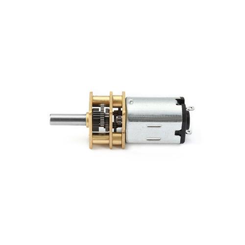 金属齿轮12FN20直流减速电机  DC6V  100RPM  速比1:100 轴3*10