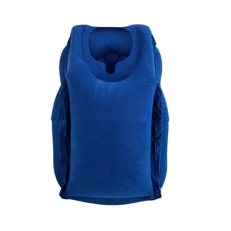 travel  pillow train plane rest sleep inflate pillows