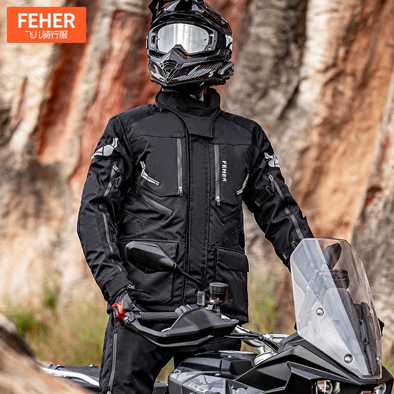 飞儿摩托车骑行服男冬季JK061