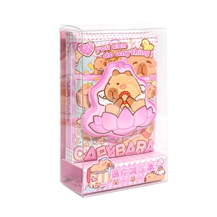 美食减压本解压笔记本子小号迷你豆豆本解压捏捏乐儿童可爱超萌小本子手账本手帐本素材高颜值便携记事口袋本