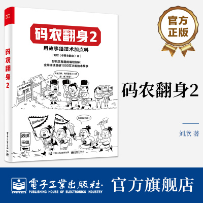 官方正版 码农翻身2 用故事给技术加点料 好玩又有趣的编程知识  刘欣 著 电子工业出版社