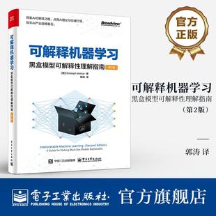 官方正版 可解释机器学习 黑盒模型可解释性理解指南 第2版 第二版 可解释性概念 模型 模型不可知方法书籍 电子工业出版社