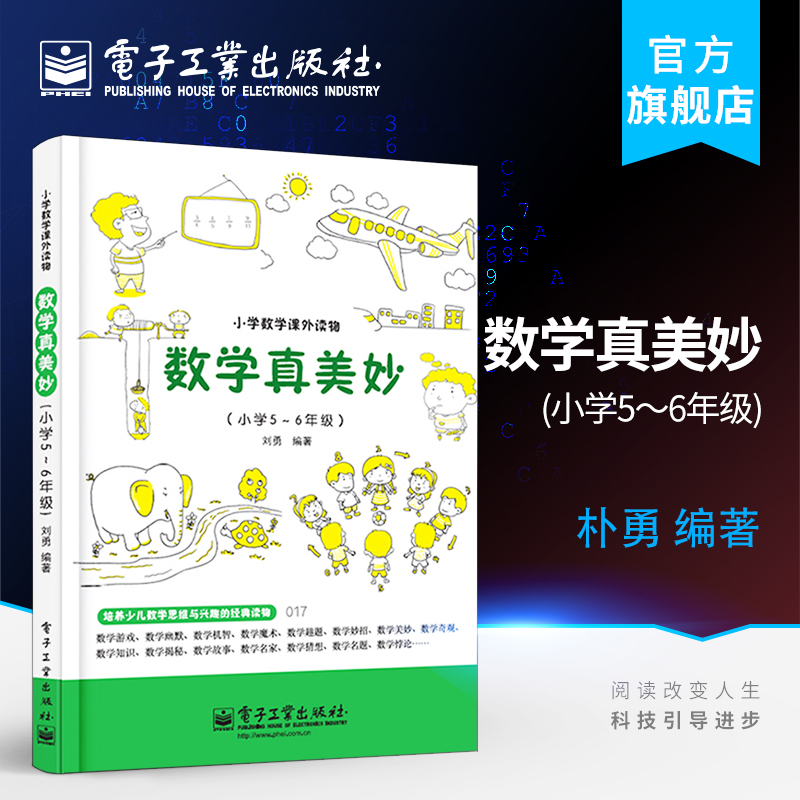 官方正版 数学真美妙 小学5～6年级 刘勇 趣味数学课外读物 教材教辅培