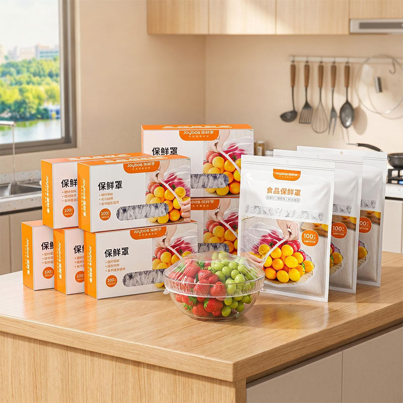 佳帮手一次性保鲜膜套食品级专用保鲜袋带松紧套碗罩剩菜剩饭加厚