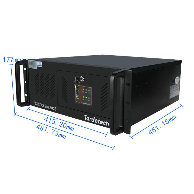 天迪工控酷睿7代710i(875)6个PCI-E槽4U工控主机硬盘RAID1主流型