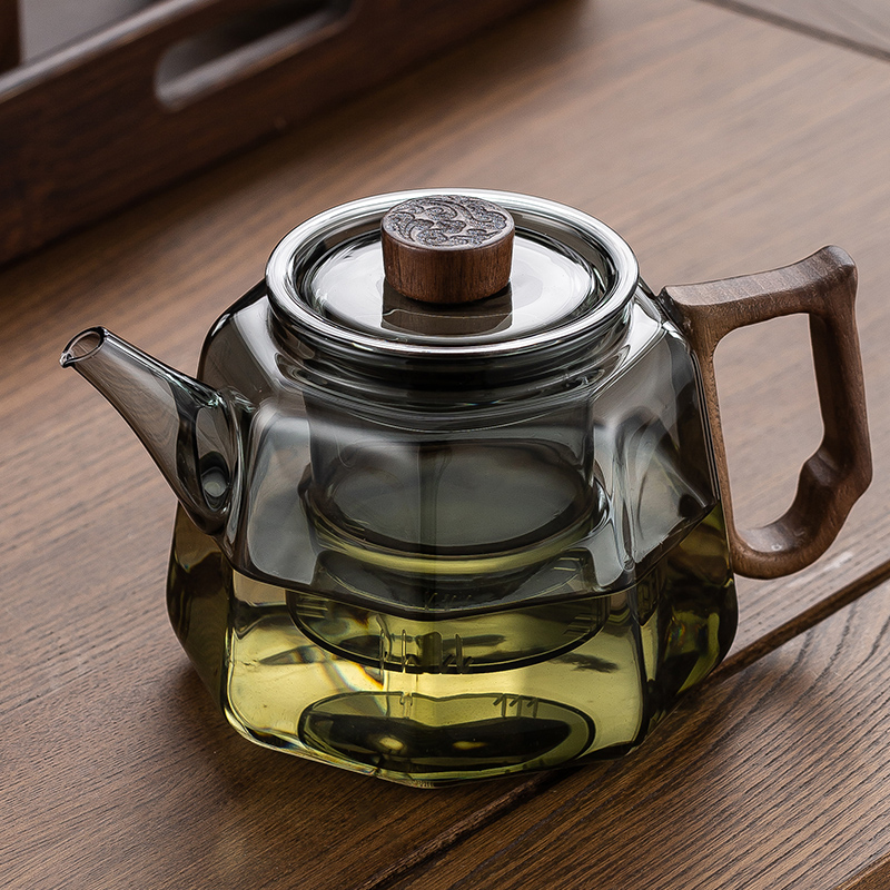 2024新款高硼硅玻璃茶壶加