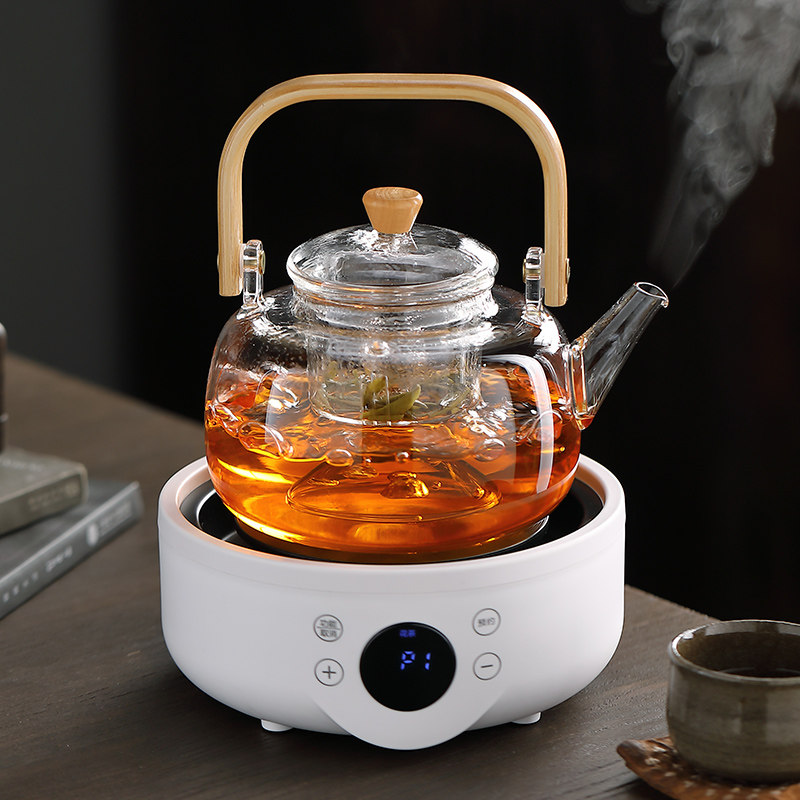 安化黑茶煮茶器全自动家用煮茶壶蒸茶器蒸汽小小型办公室养生茶壶