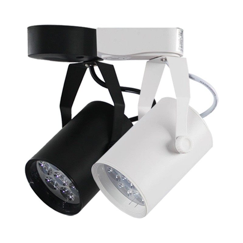 LED轨道射灯3w5w7w12w18w店铺明装吸顶服装店橱窗展厅导轨灯全套,家装灯饰光源,明装射灯,淘宝优惠券,粉丝福利购,淘宝优惠卷