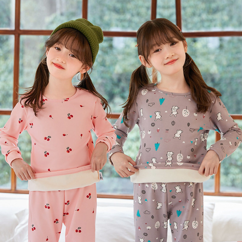 2025秋冬季新款女童内衣套装加绒柔软一体绒婴儿宝宝保暖秋衣秋裤,童装/婴儿装/亲子装,内衣套装,淘宝优惠券,粉丝福利购,淘宝优惠卷