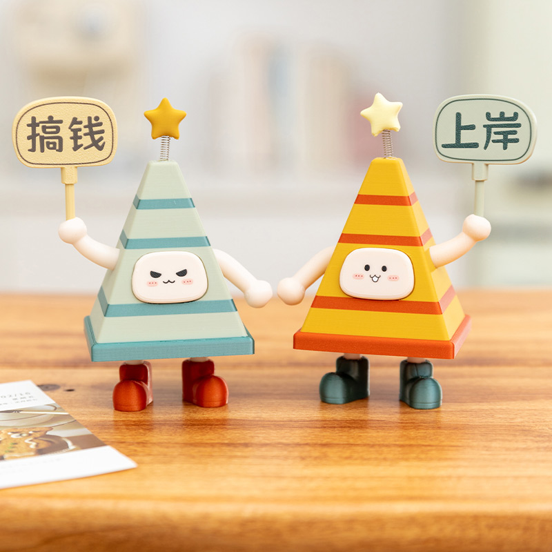 可爱治愈娃娃小摆件好运祝福礼物
