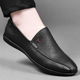 男士 真皮一脚蹬驾车豆豆鞋 休闲男鞋 春季 潮流轻便透气皮鞋 一件