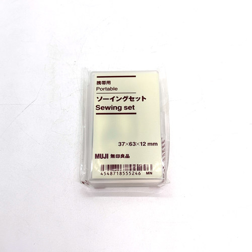 MUJI无印良品便携式针线包约37ｘ63ｘ12ｍｍ