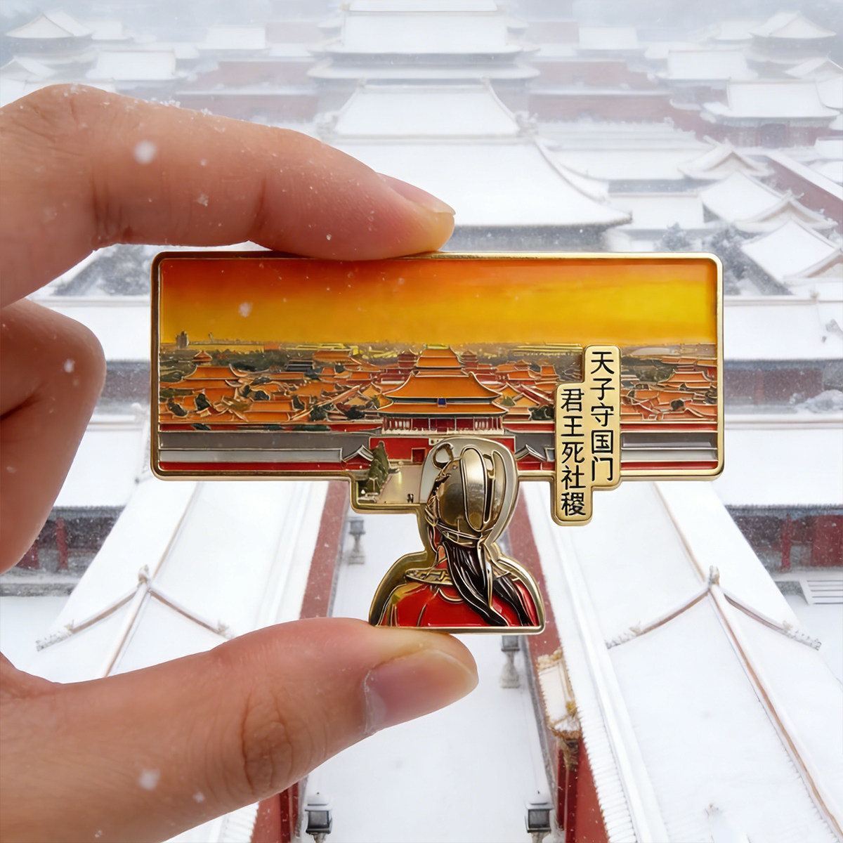 【紫禁城】天子守国门冰箱贴大明故宫文创纪念品磁吸贴旅游伴手礼
