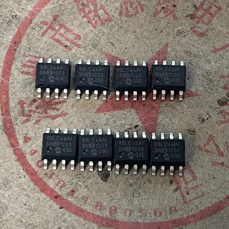 全新原装 93LC46AI 93LC46A 贴片 SOP-8 存储器芯片 现货可直拍