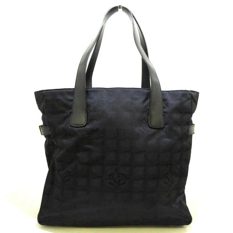 中古香奈儿85新New Travel GM 冰格纹手提包托特包35251594