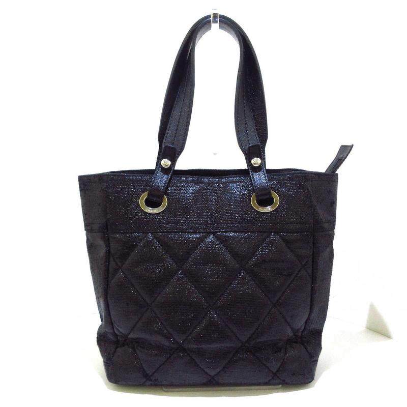中古香奈儿8新paris biarritz菱格纹手提包PM35723052
