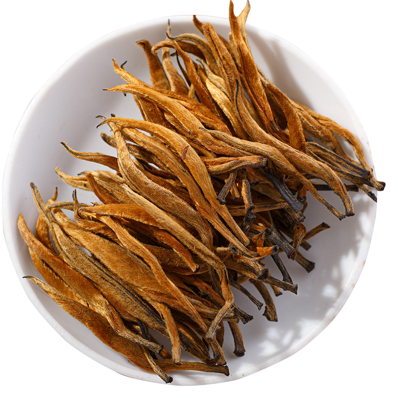 白沏茶滇红大金芽蜜香