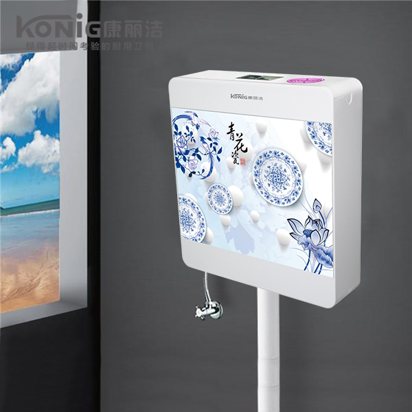 康丽洁X1水箱家用卫生间蹲便器大便池厕所冲水箱