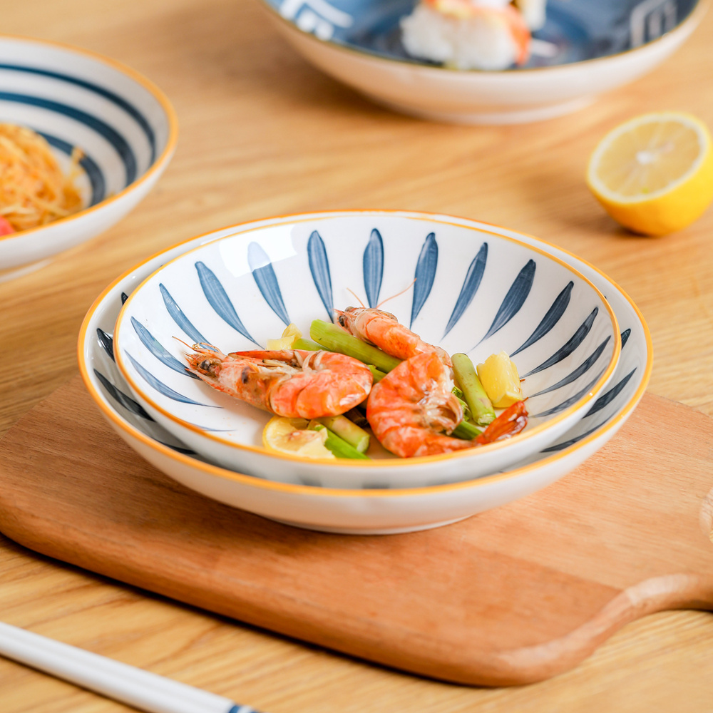 陶瓷盘子菜盘ins风家用深盘