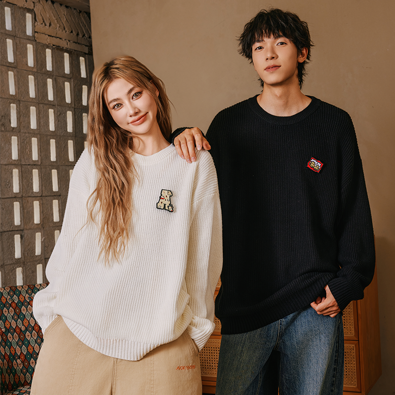 YKYB黄子韬主理甜美蝴蝶结针织衫