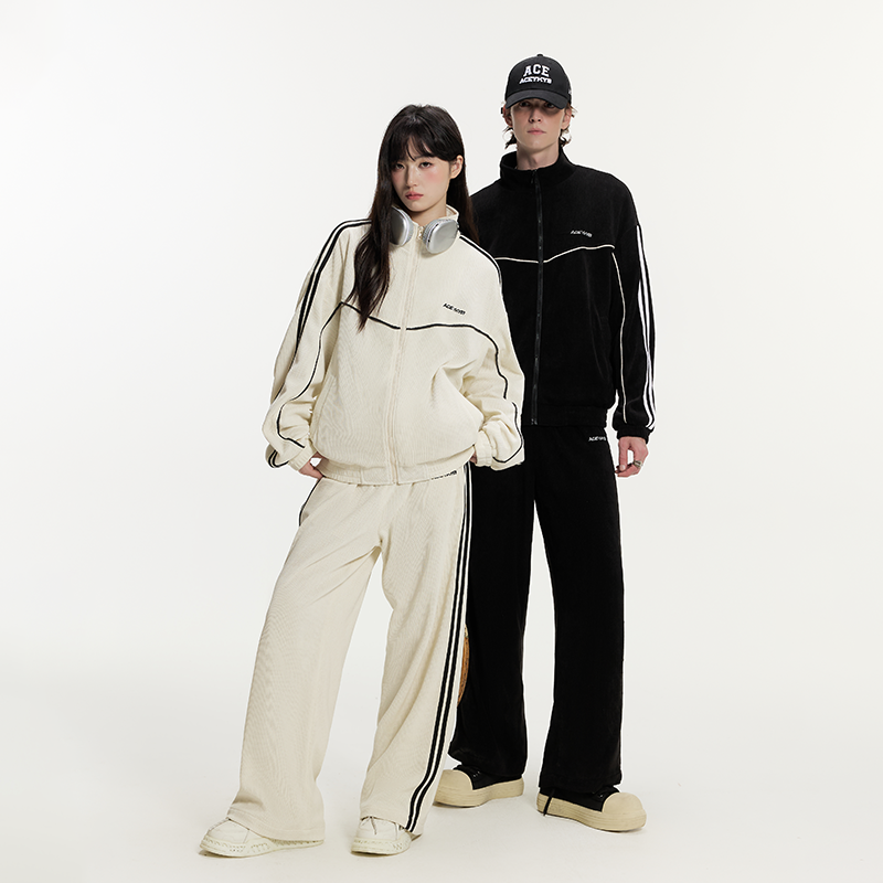 基础简约立领拉链外套