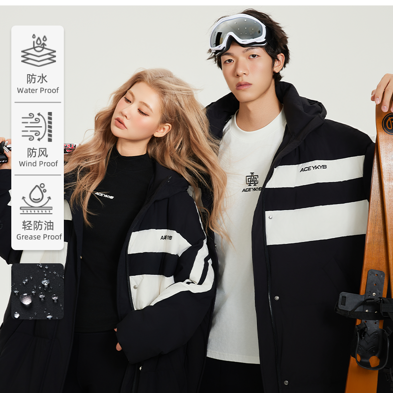 YKYB黄子韬主理立领羽绒服