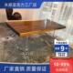 亚克力桌腿高透明厚板大板桌脚定制加工20 300mm桌脚抛光岛台支架