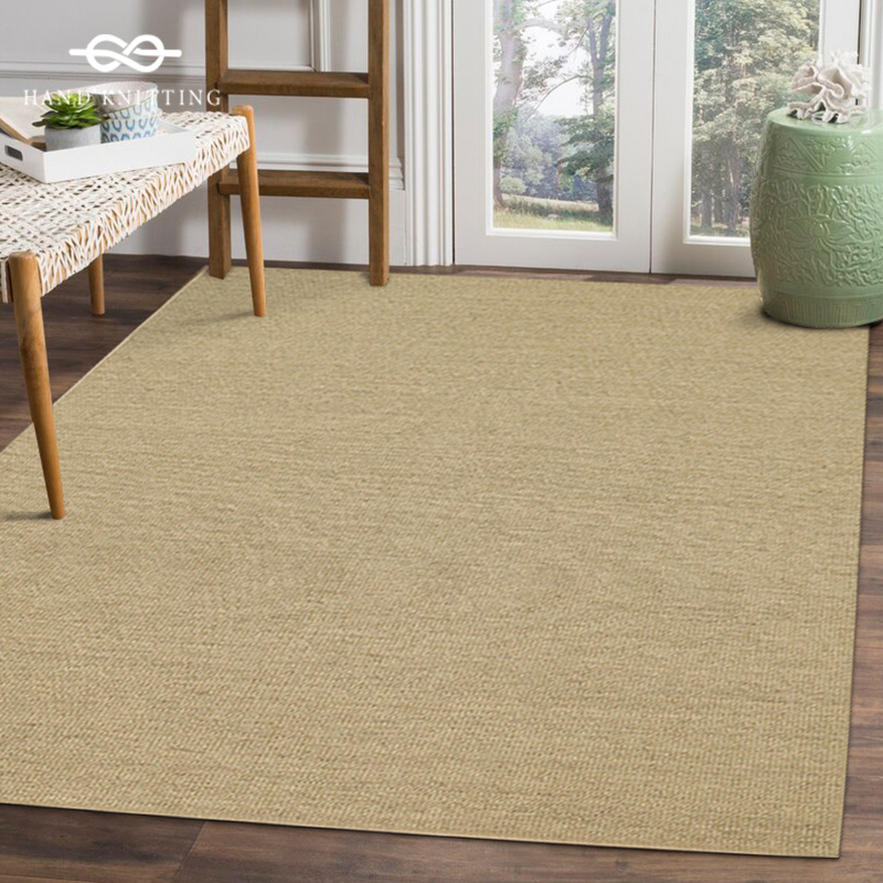 剑麻地毯客厅茶室简约侘寂风耐磨日式家用榻榻米卧室床边地垫定制