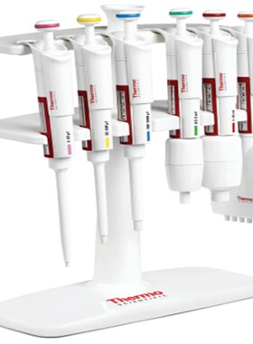 Thermo双支撑可双面斜挂三角移液器架移液器架枪架9420400