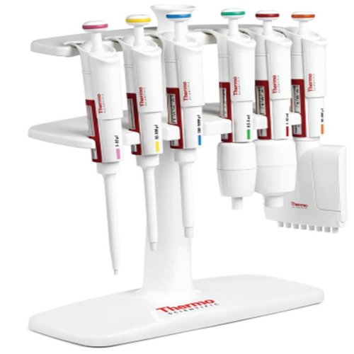 Thermo双支撑可双面斜挂三角移液器架移液器架枪架9420400