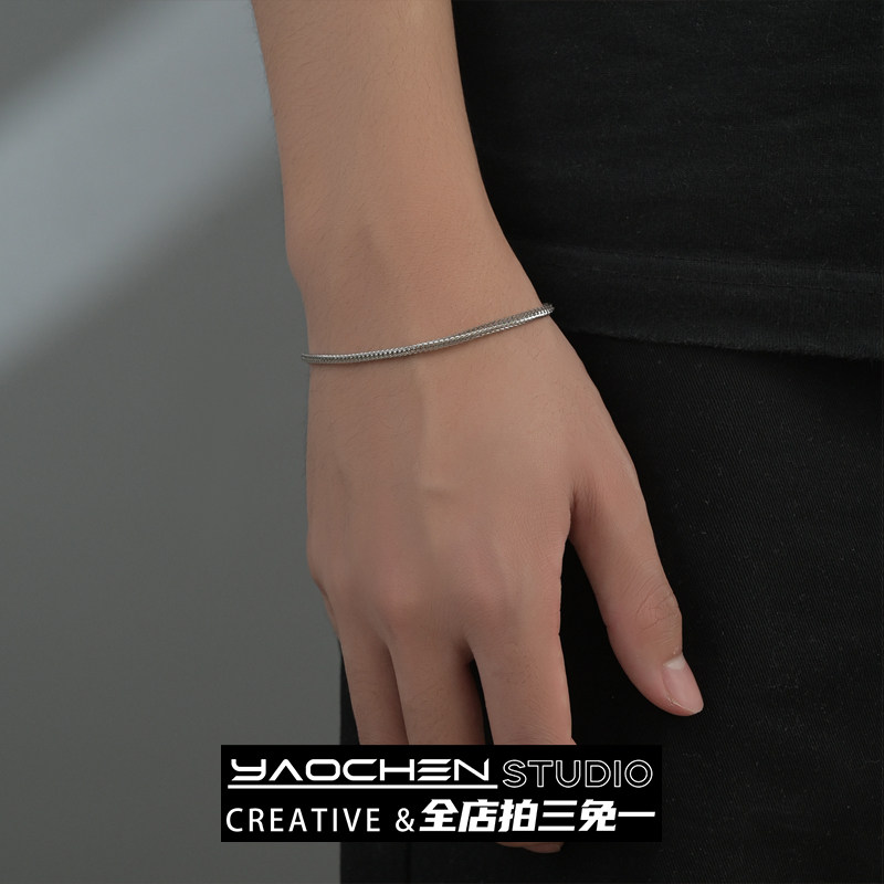 狐尾手绳手链男款轻奢小众图片