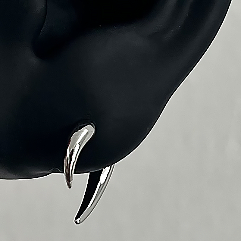 小众狼牙耳钉高级感欧美个性独特