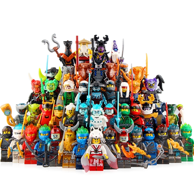 新品蛇怪反派拼装积木人仔