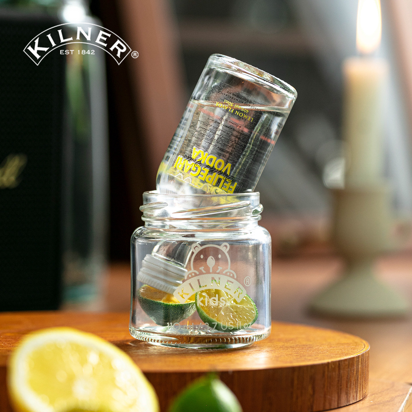 迷你泡酒罐英国kilner自制酿酒瓶水果酒青梅酒分装瓶子玻璃密封罐