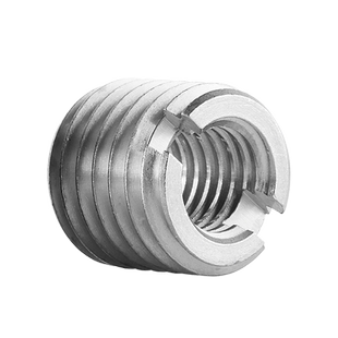 304不锈钢内外牙螺母一字槽自攻牙套螺丝套转换套螺纹护套 M2-M16