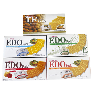 韩国原装 pack原味苏打扁桃仁饼干碱性办公室休闲零食小吃 进口EDO