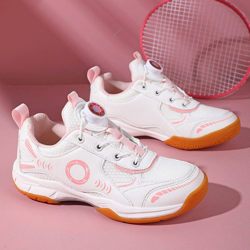 儿童专业羽毛乒乓球鞋男女童学生旋转扣秋冬透气中大童防滑运动鞋
