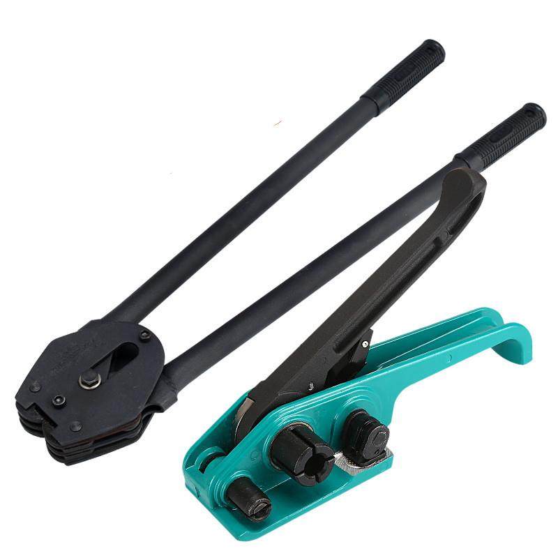 跃豹耐磨型1608塑钢带手工PET塑钢机器 拉紧器 塑钢钳手动打包机